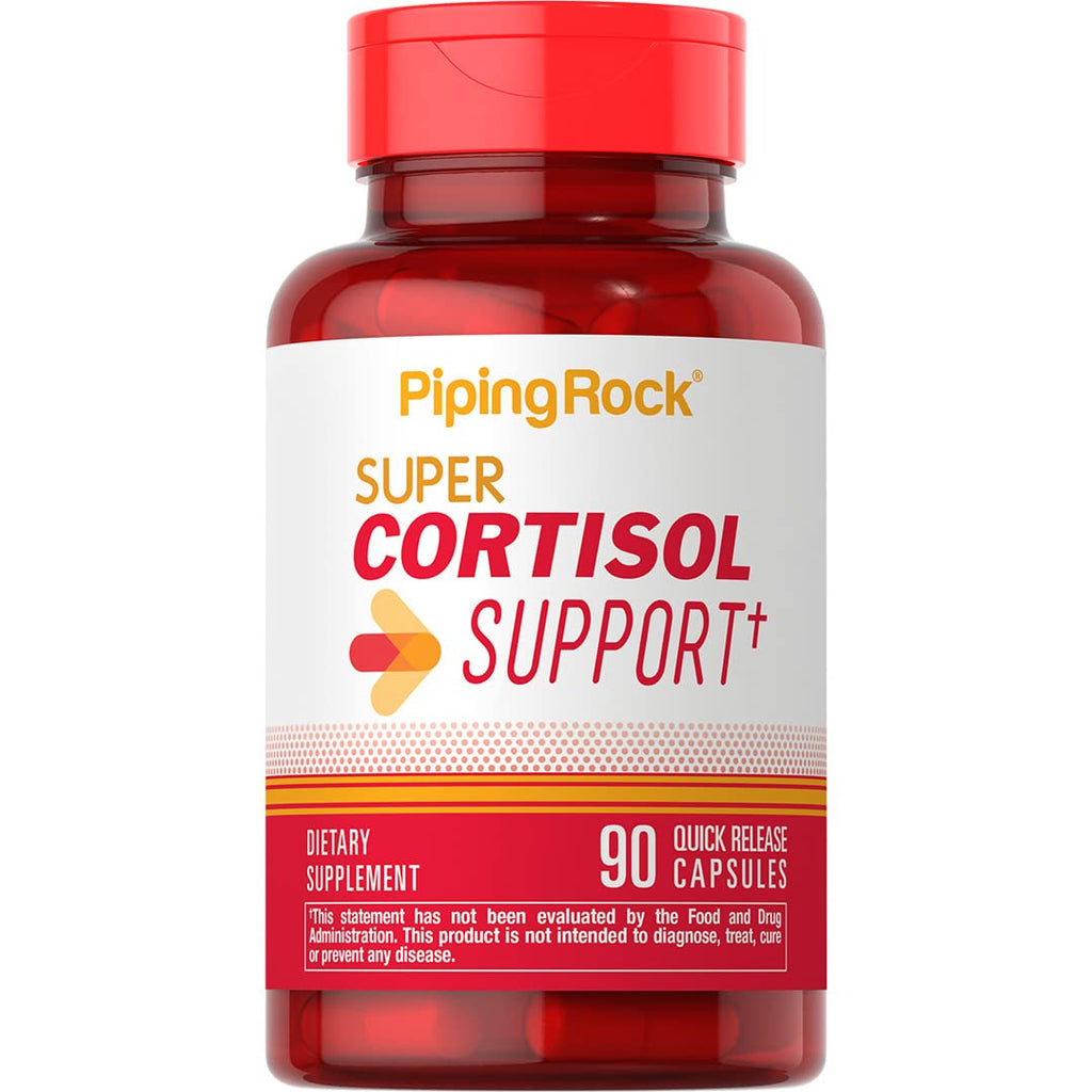Piping Rock Cortisol Manager Supplement - 90 Capsules