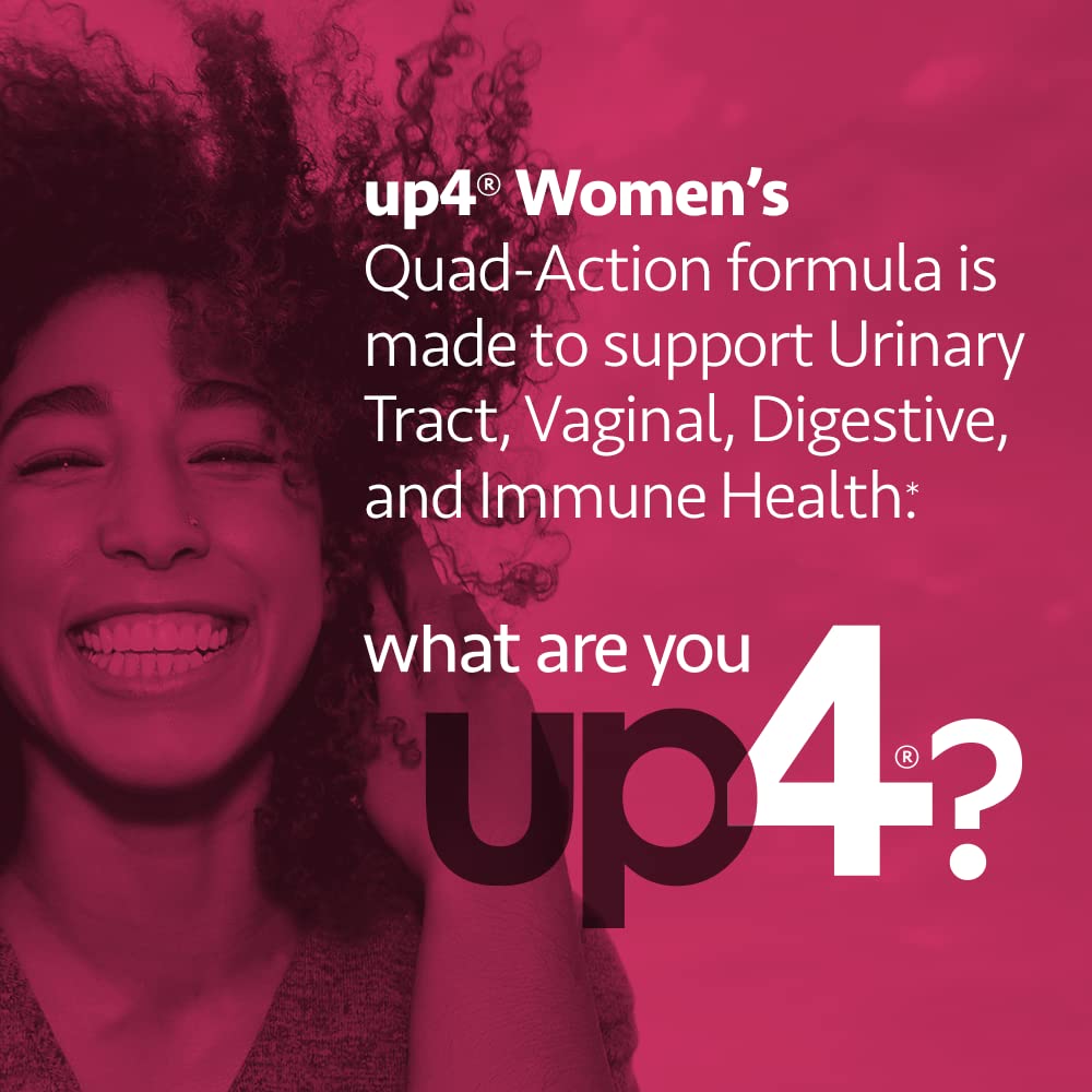 up4 Probiotic for Women Vaginal & Digestive Support 50B CFU - 60 Capsules - image 4