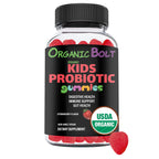 OrganicBolt Kids Probiotics Gummies 2.5 Billion CFU - 30 Count