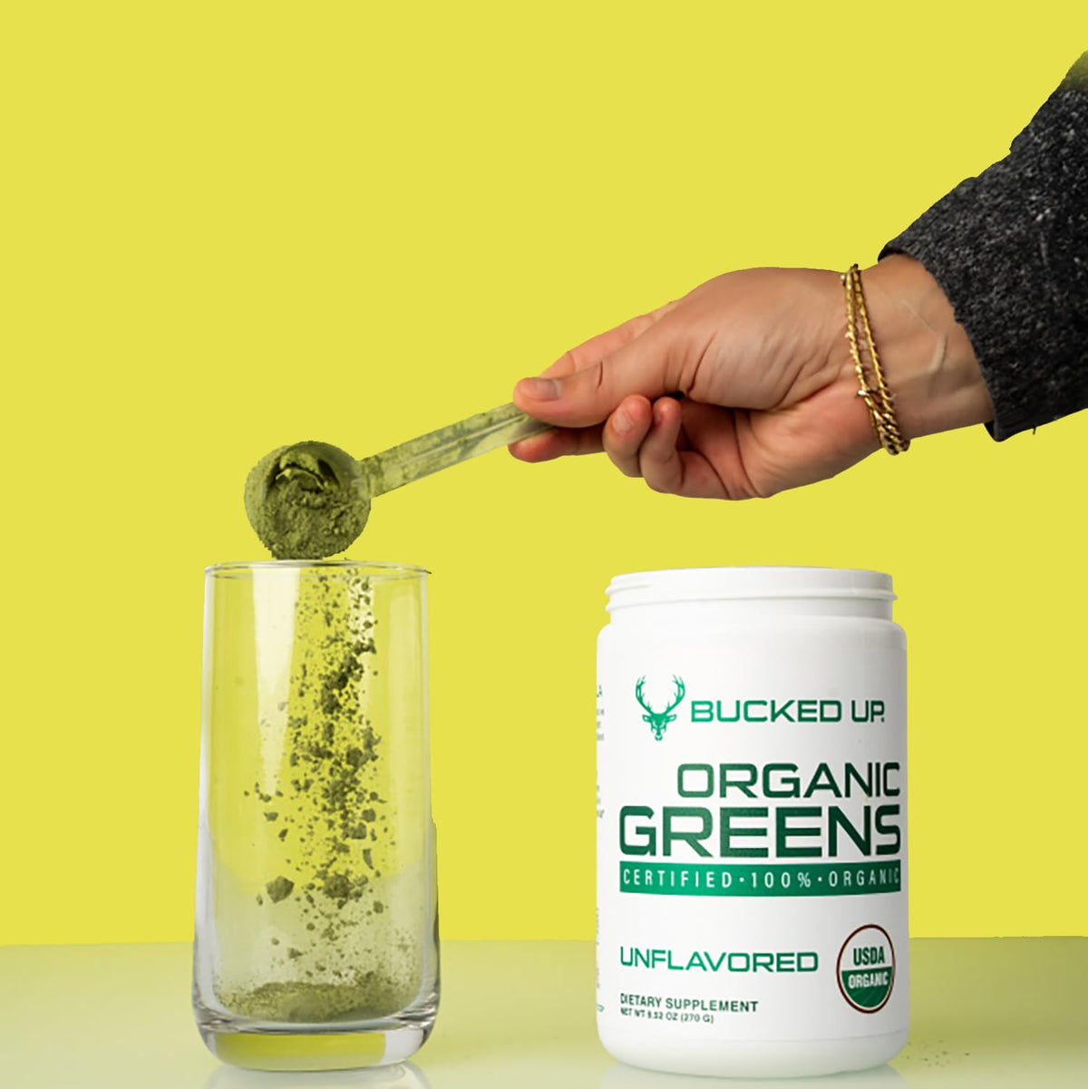Bucked Up Greens Superfood Powder Unflavored - 30 Servings - image 7