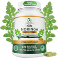 MEDI BOTIC Organic Moringa Capsules 800mg, 3rd Party Tested & Non-GMO