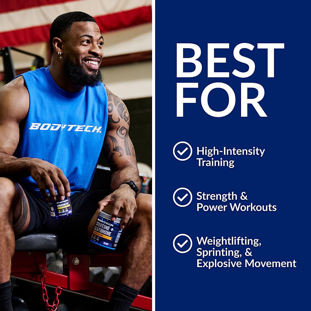 BodyTech Creatine Monohydrate - Supports Muscle Endurance