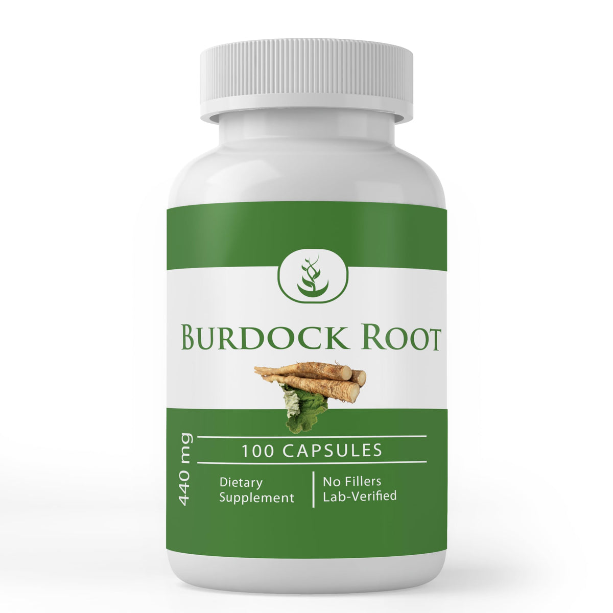 PURE ORIGINAL INGREDIENTS Burdock Root - 100 Capsules