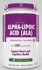 Generic Alpha Lipoic Acid 300mg - 60 Vegetarian Capsules