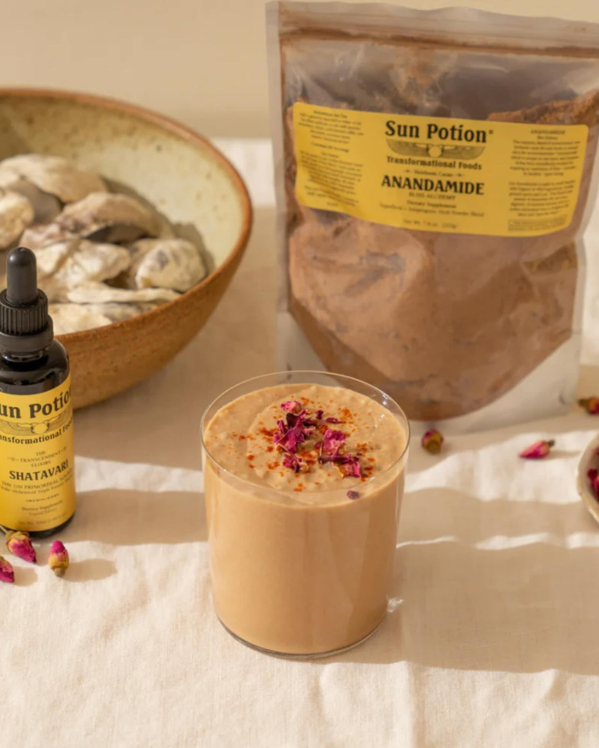 Sun Potion Anandamide Bliss Alchemy Adaptogenic Cacao Blend - 222g - image 4
