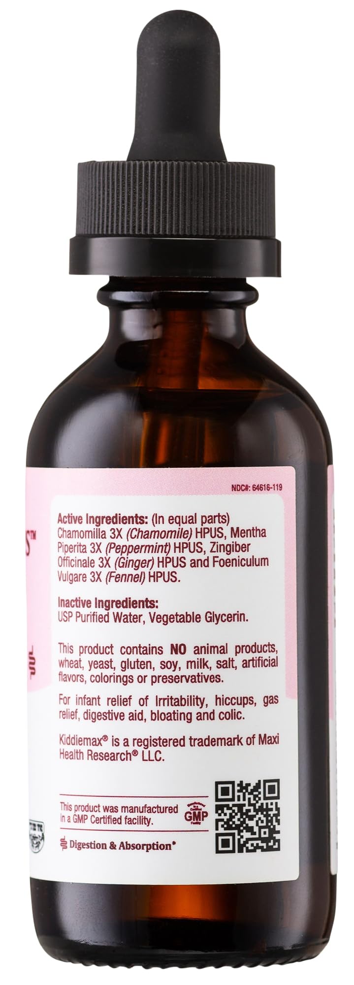 Maxi Health Gripe Water for Babies Colic & Gas Drops - 59 mL - image 2