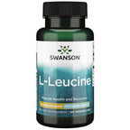 Swanson Ajipure L-Leucine 500 mg - 60 Vegetarian Capsules