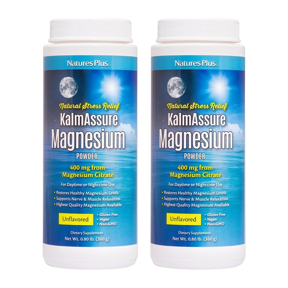 NaturesPlus KalmAssure Magnesium Powder - 120 Servings
