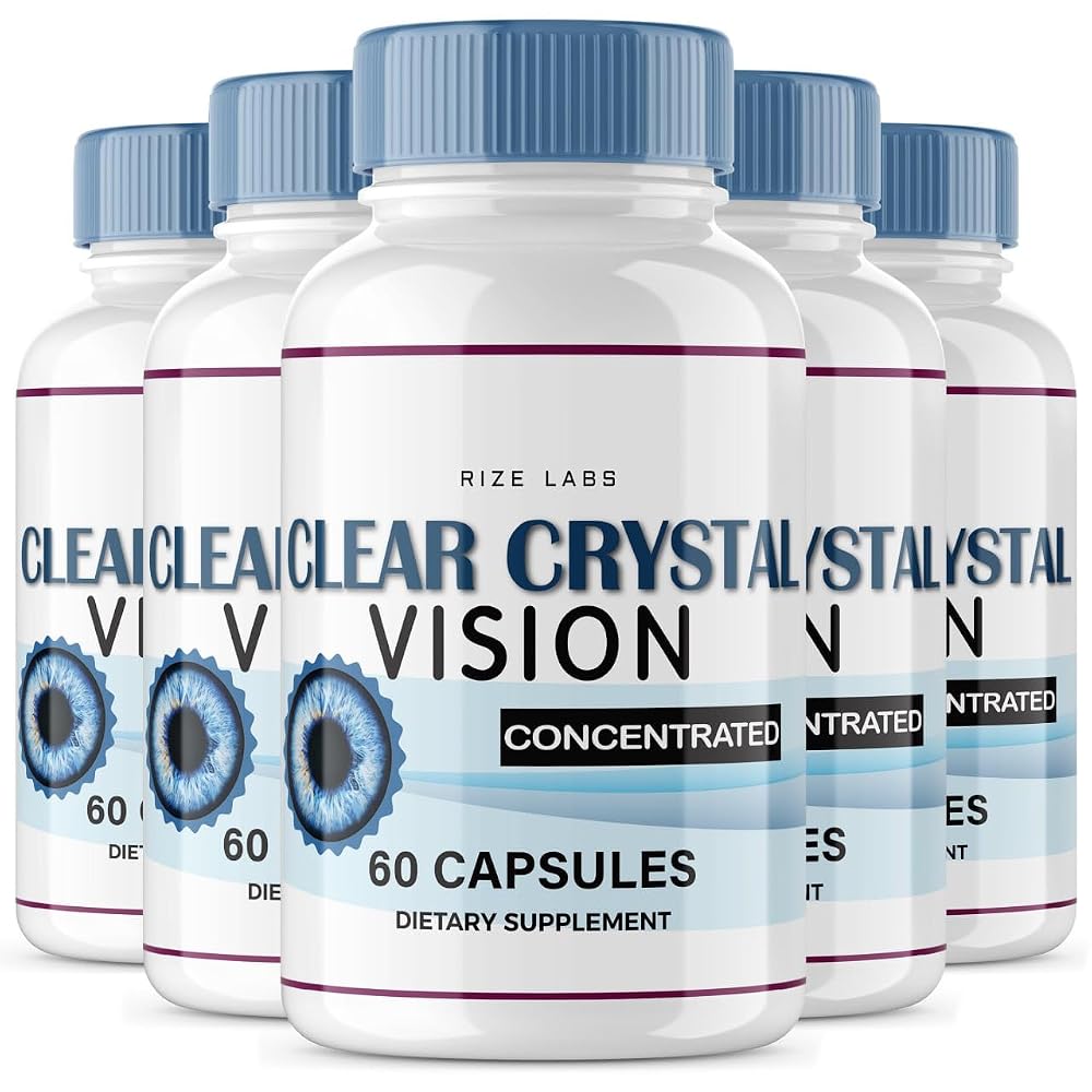 rize labs Clear Crystal Vision Eye Support Formula - 300 Capsules
