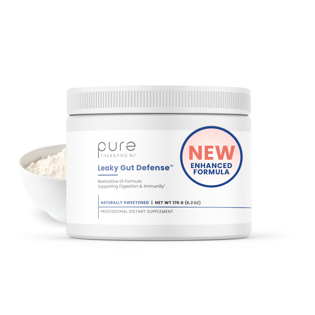 Pure Therapro Rx Leaky Gut Defense L-Glutamine Powder - 30 Servings