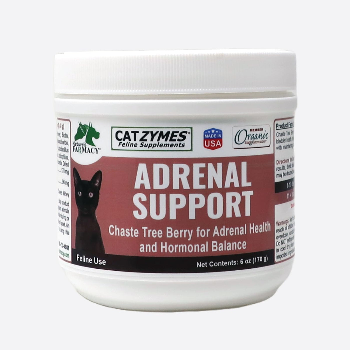 CATZYMES Adrenal Support - Promotes Optimal Bladder Health and Helps