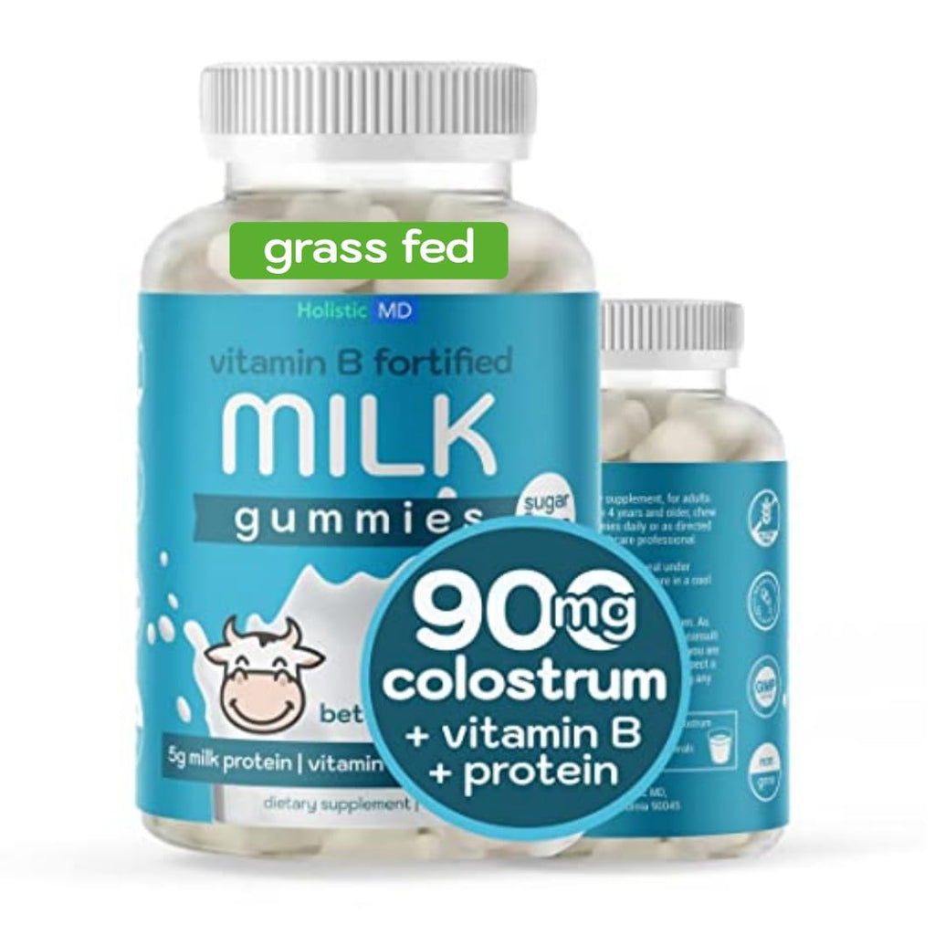 Holistic MD Colostrum Gummies with Vitamin B Complex - 60 Count