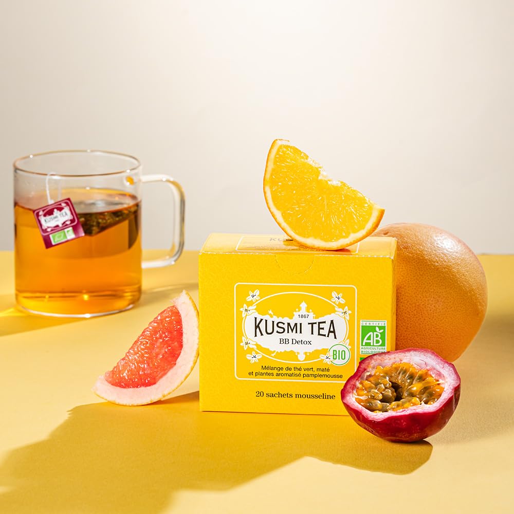 Kusmi Tea - Pack of 2 Boxes of Tea Bags - BB Detox - Iconic Detox Tea - image 4