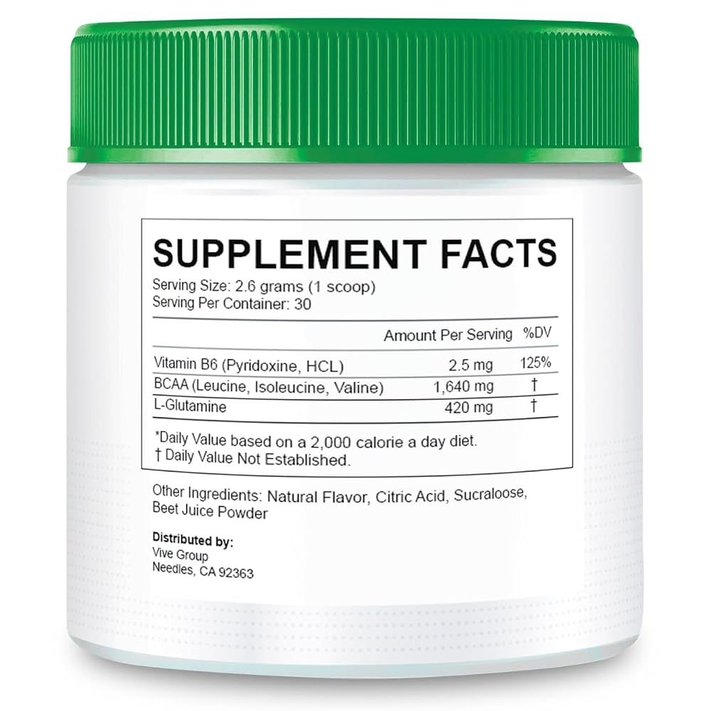 VIVE MD Nagano Lean Bodi Tonic Powder with BCAA - 3 Pack - image 2