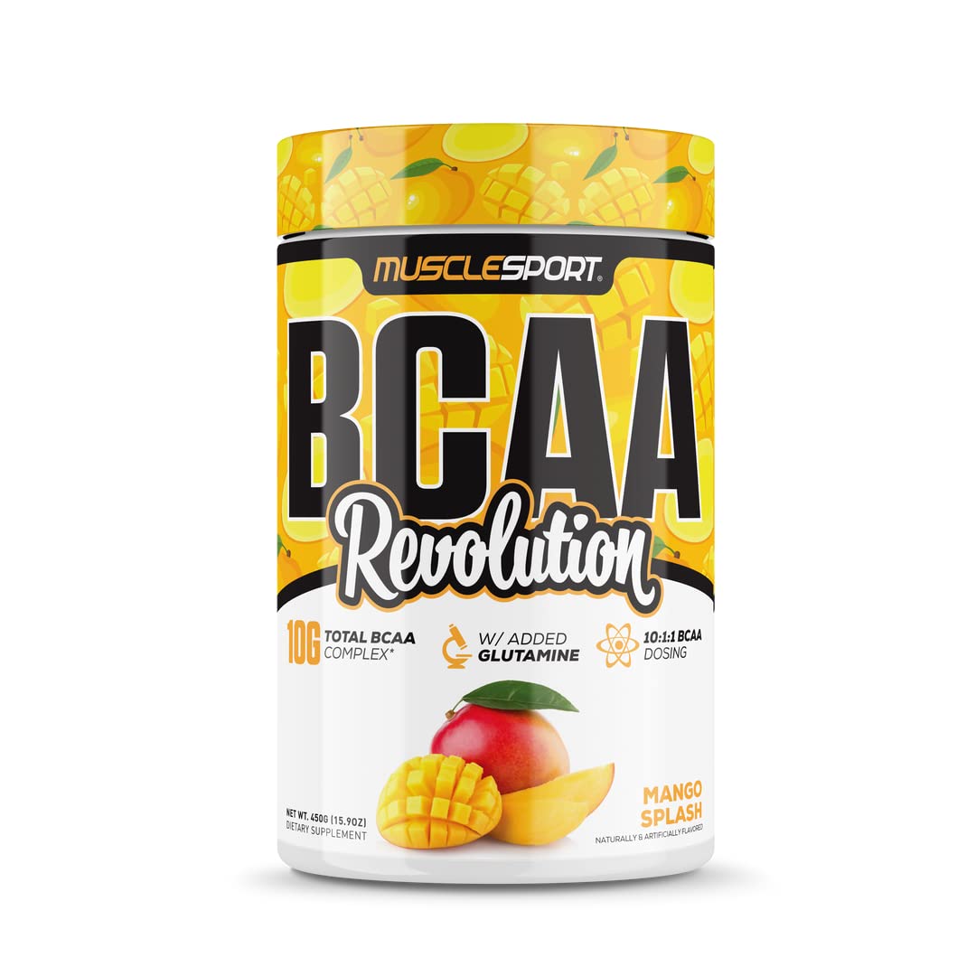Musclesport BCAA Revolution Amino Acid Powder Supplement for Men