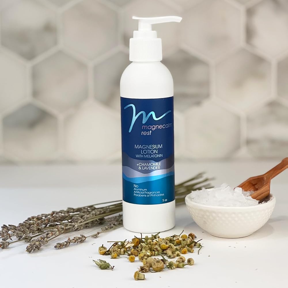 MG12 MagneCalm Rest Lotion with Melatonin & Lavender - 5 Fl Oz - image 2