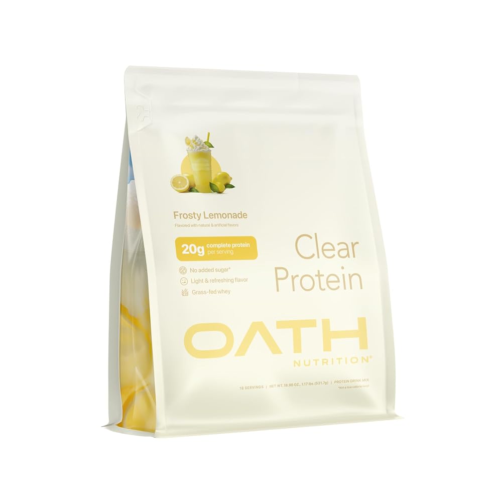 Oath Nutrition Clear Whey Isolate Protein Powder