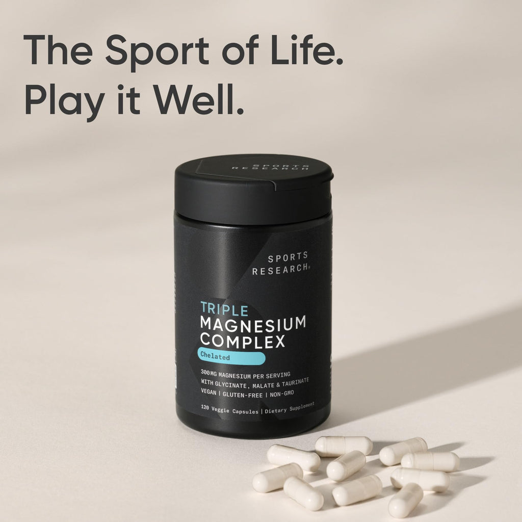 Sports Research Triple Magnesium Complex 300mg - 120 Capsules - image 7