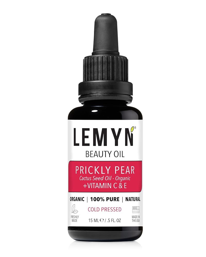 Lemyn Organics Prickly Pear Oil with THD Vitamin C - 0.5 Fl Oz
