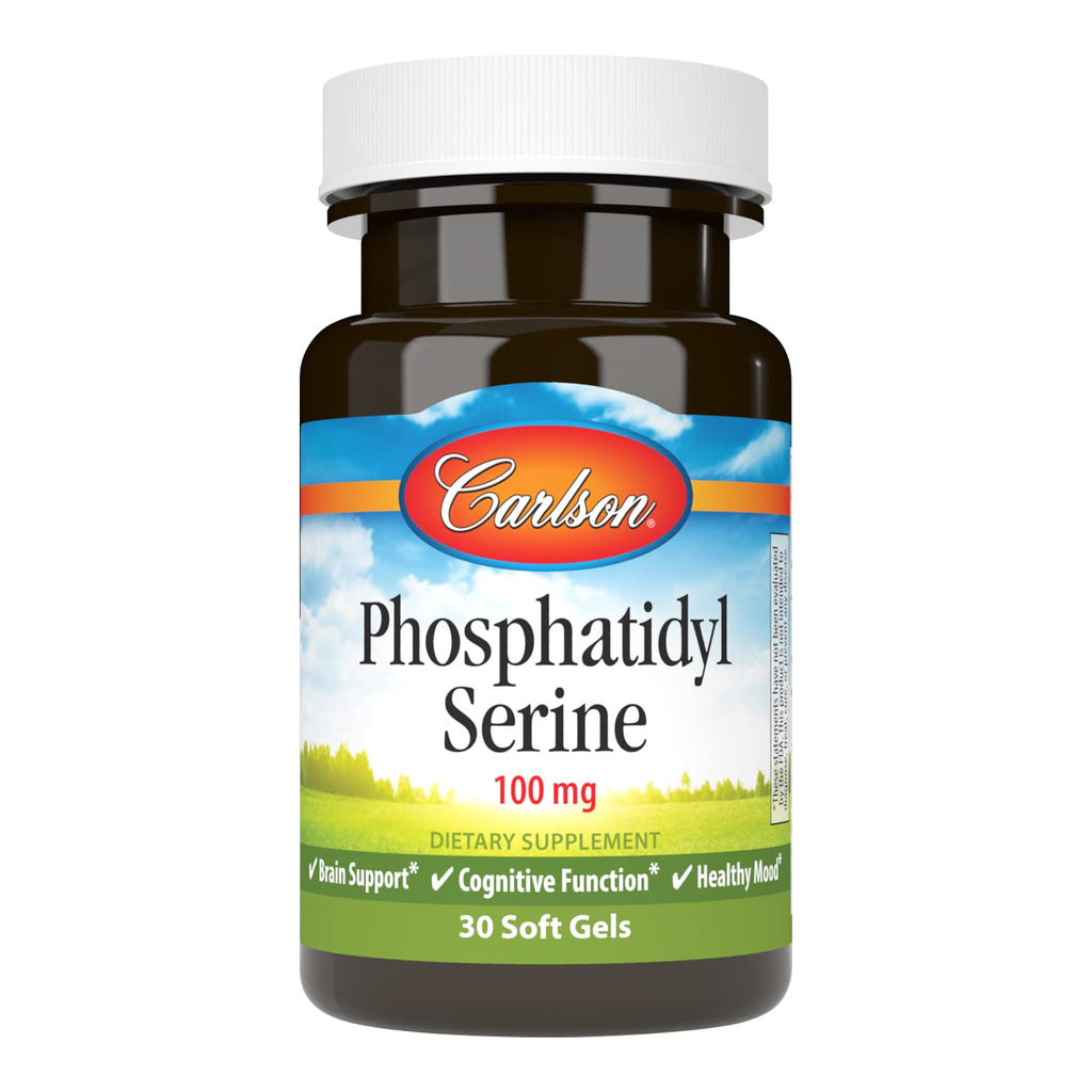Carlson Phosphatidyl Serine 100 mg Brain Function - 30 Softgels