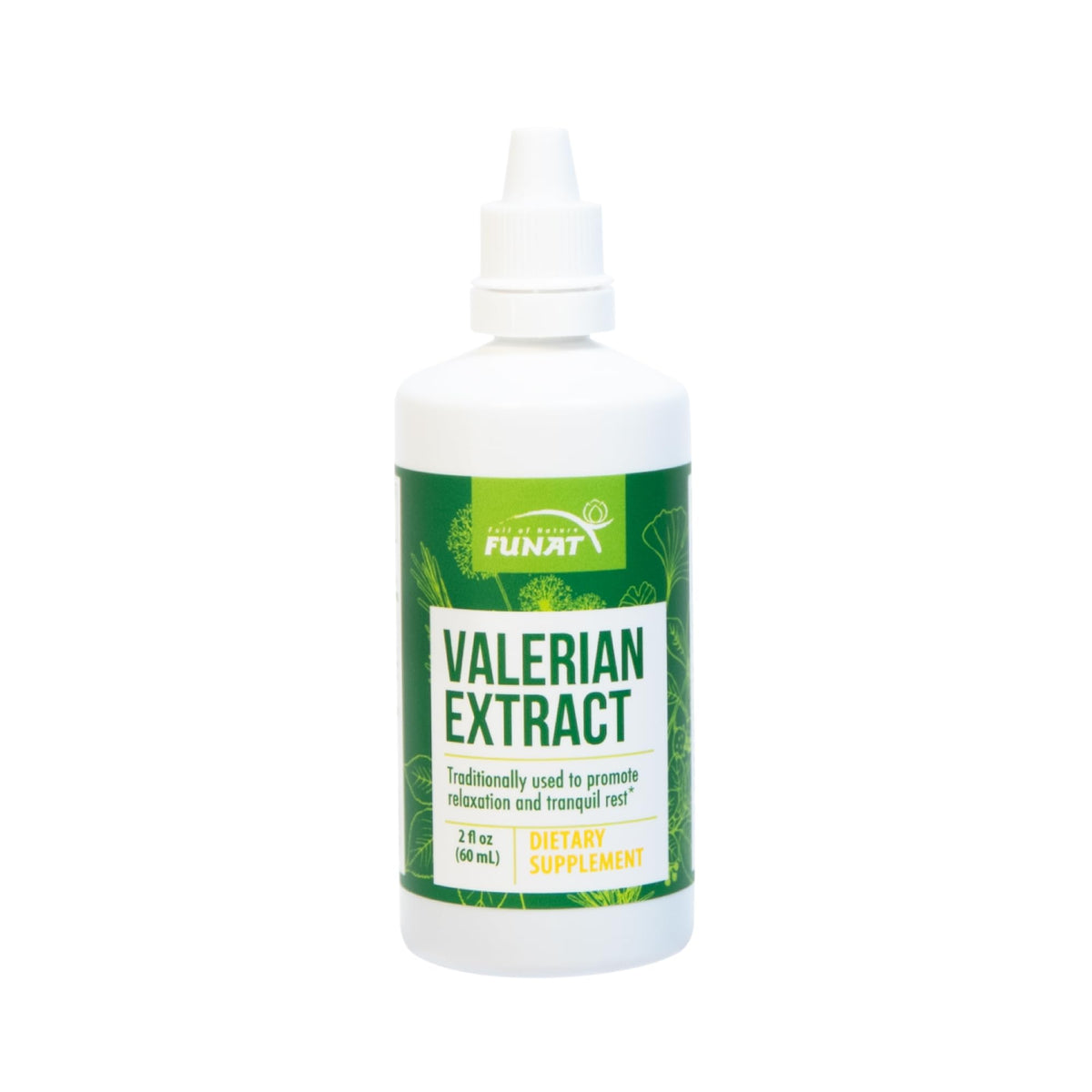 FULL OF NATURE FUNAT Valerian Root Drops for Sleep - 2 Fl Oz