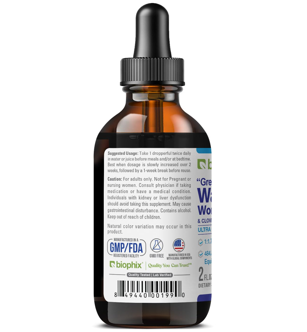 biophix Fresh Green Black Walnut Wormwood Complex - 2 oz - image 8