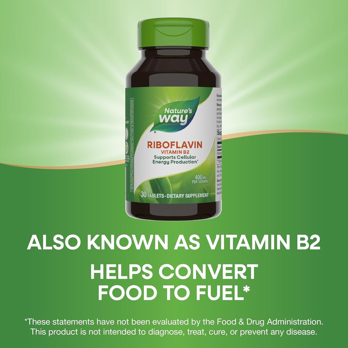 Enzymatic Therapy Riboflavin Vitamin B2 400 mg - Pack of 3 - image 4