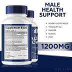 rize labs Aizen Power for Men Energy & Performance - 60 Capsules - image 6