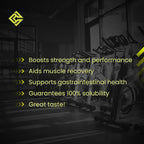 CreaTea 100% Creatine Monohydrate Powder Lemon - 500g - image 5