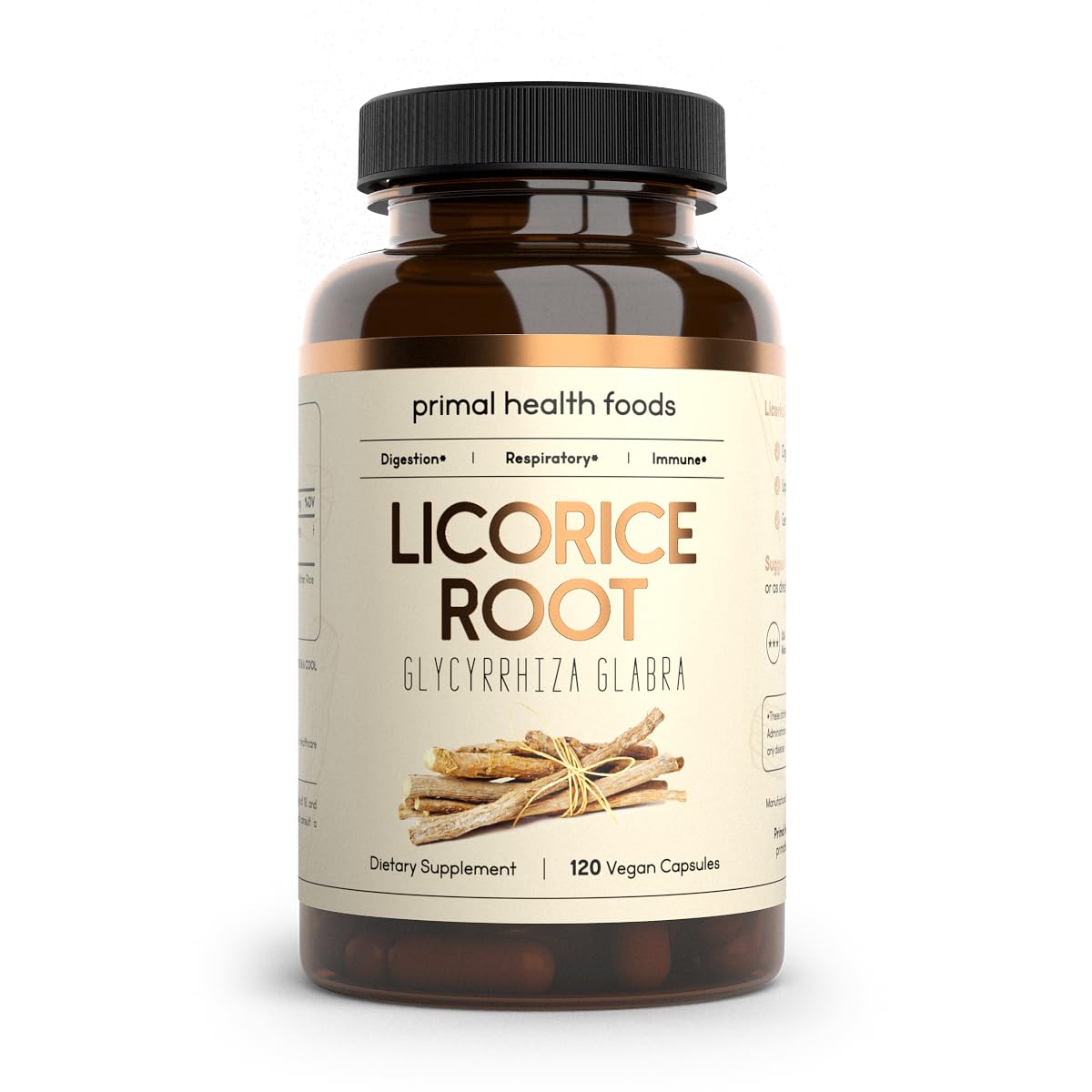 Primal Health Foods Organic Licorice Root 1000 mg - 60 Servings