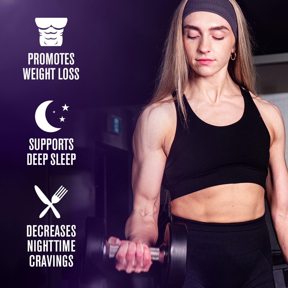 Jacked Factory Lean PM Night Time Fat Burner Sleep Aid - 60 Capsules - image 4