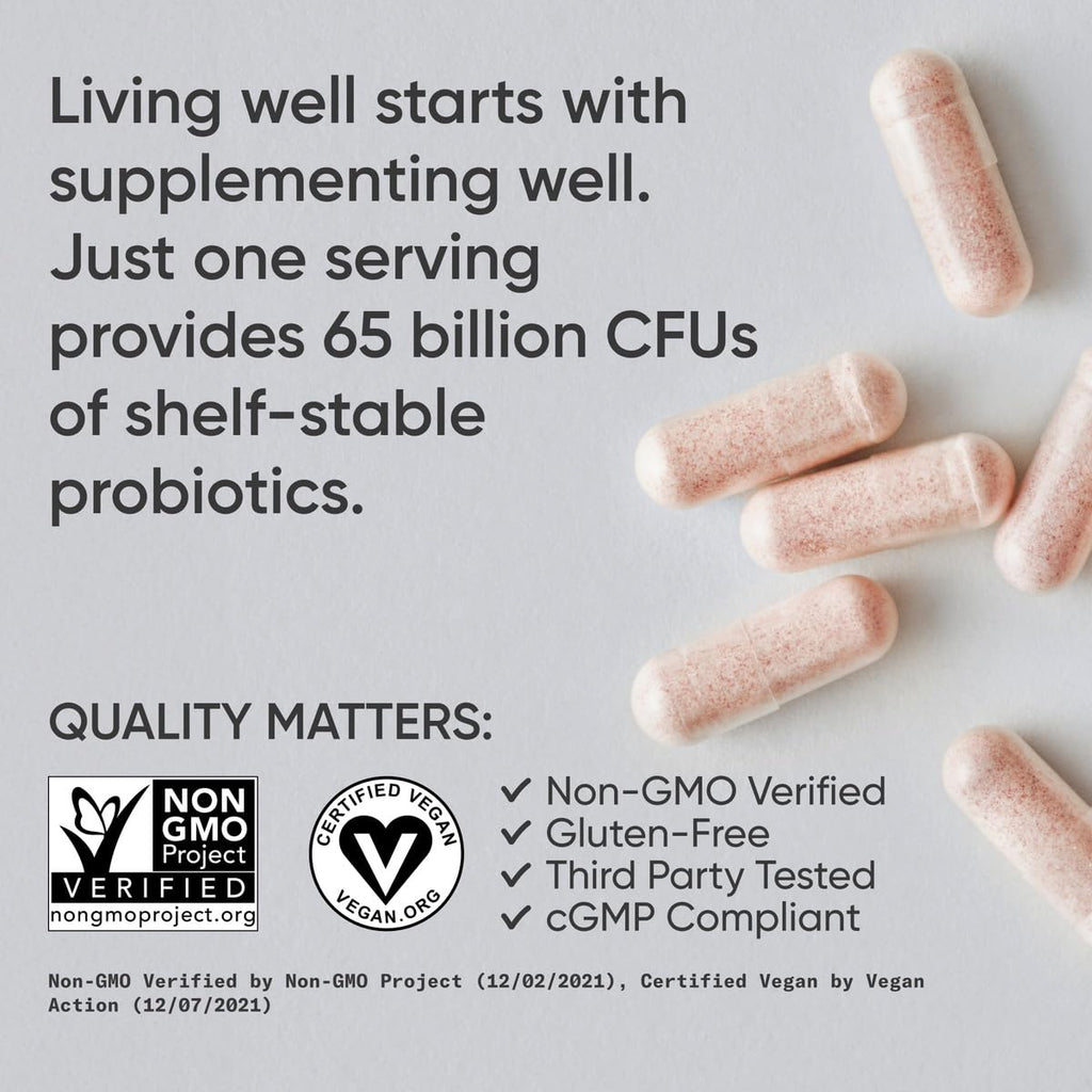Sports Research Women's Probiotics 65 Billion CFU with Cranberry - 30 Capsules - image 4