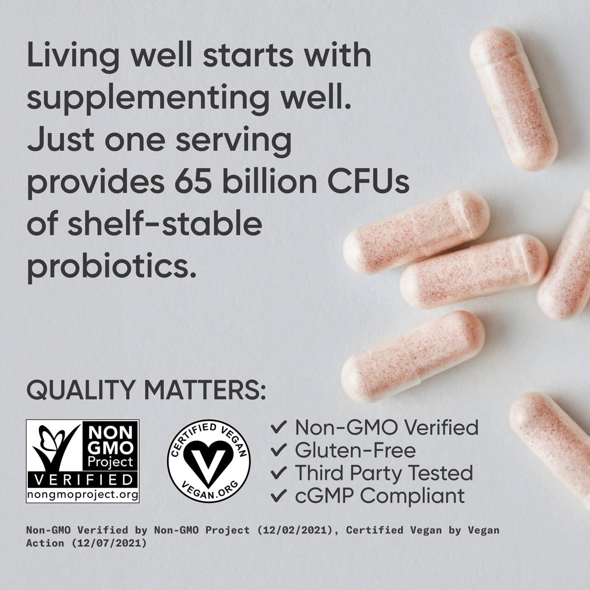 Sports Research Women's Probiotics 65 Billion CFU with Cranberry - 30 Capsules - image 4