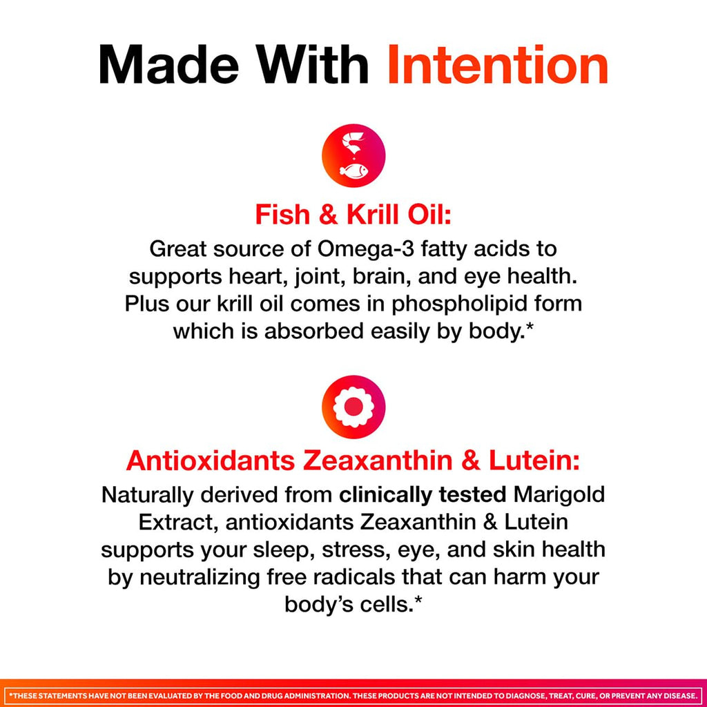 MegaRed Omega-3 Blend Total Body + Refresh 500mg - 65 Softgels - image 8