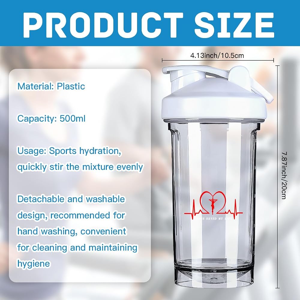 generic Shaker Cup,Fashion Theme Pattern Shaker Bottle Leak-proof