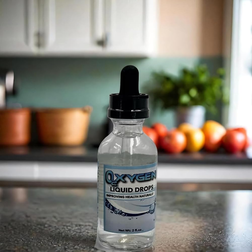 Oxygen O2 Liquid Drops - 1 Fl Oz
