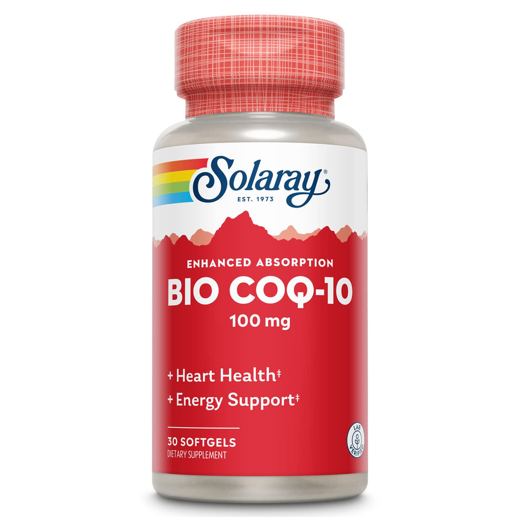 SOLARAY Bio CoQ10 100 mg - 30 Softgels