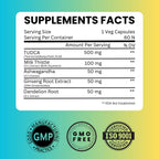 SAIKOU HERBS TUDCA 750mg with Milk Thistle & Ashwagandha - 60 Capsules - image 4