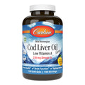 Carlson Cod Liver Oil Gems Low Vitamin A 230 mg Omega-3 - 150 Softgels