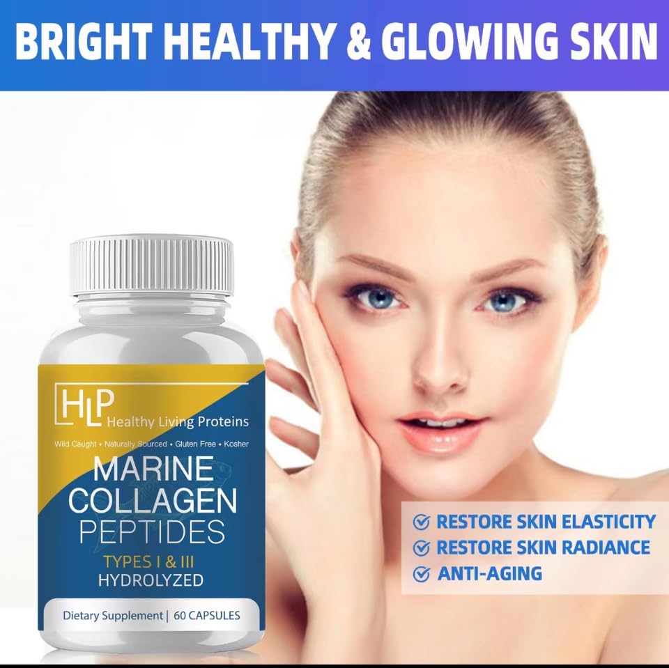 HLP Healthy Living Proteins Marine Collagen Peptides - 8 oz - image 4