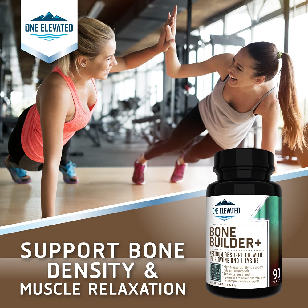 One Elevated Comprehensive Bone Builder Calcium Supplement - 90 Tablets - image 4