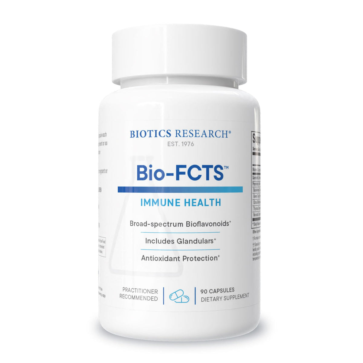 BIOTICS RESEARCH Bio FCTS Bioflavonoids Vitamin C Quercetin - 90 Capsules