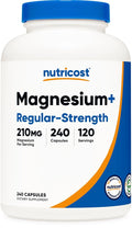 Nutricost Magnesium+ Regular Strength 210mg - 240 Capsules