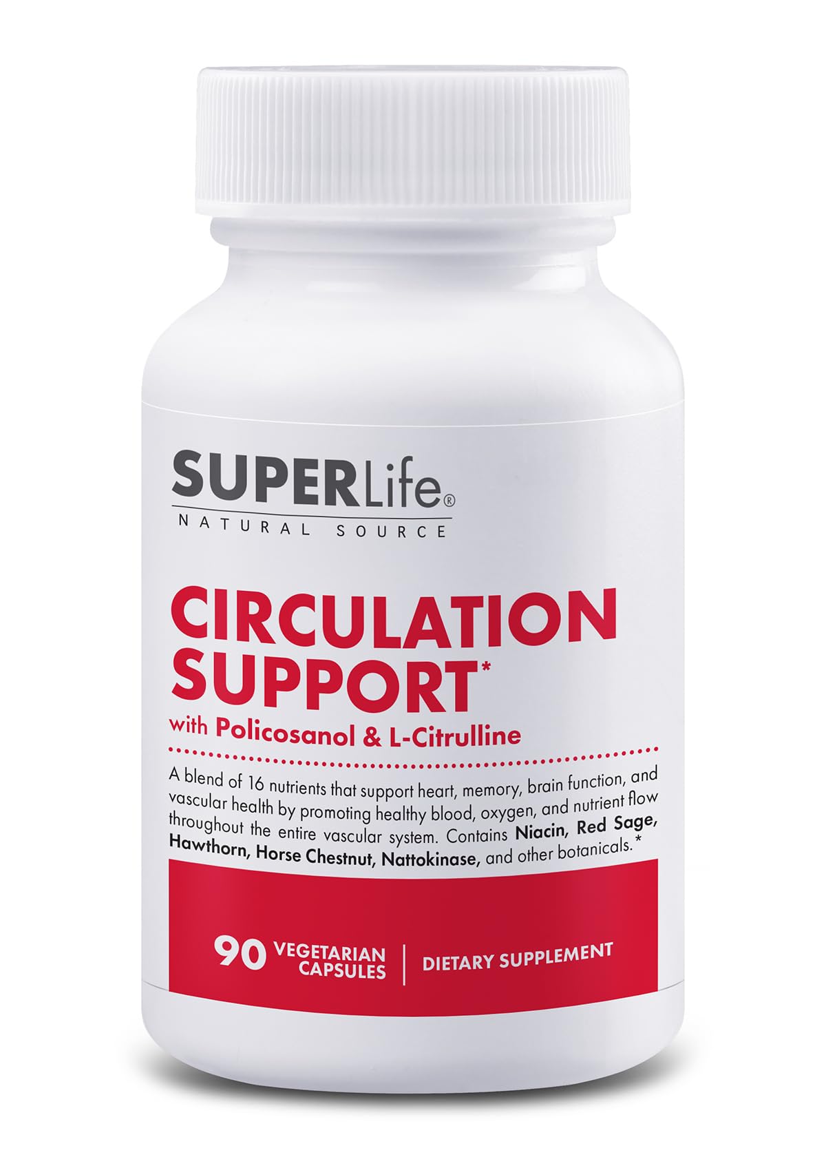 Fresh Start Circulation Support Herbal Supplement - 90 Capsules