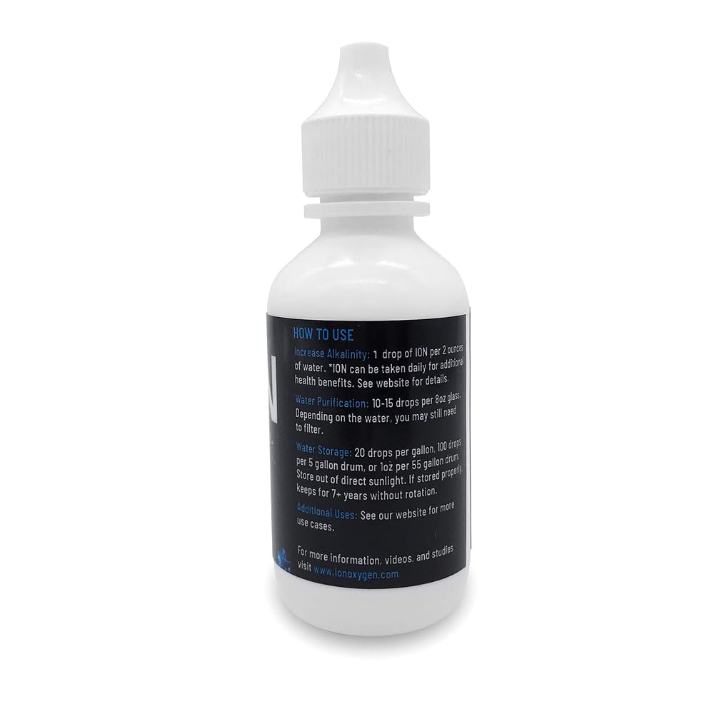 ION Alkaline Water Drops PH Booster & Water Treatment Drops - image 2