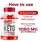 LIVORKA True Keto ACV Gummies Apple Cider Vinegar - 180 Gummies - image 3