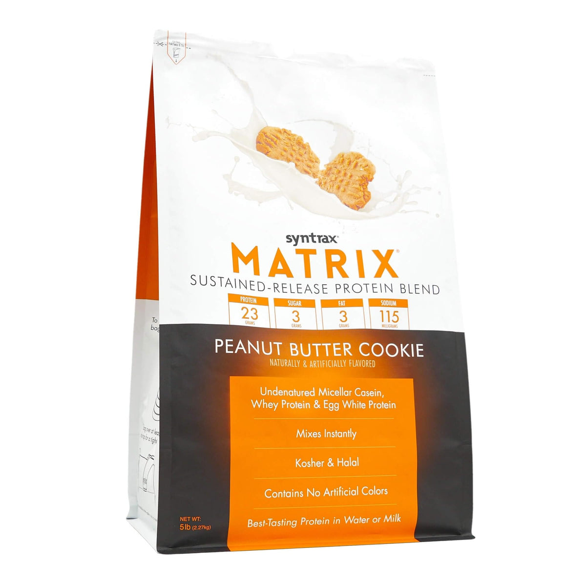 Syntrax Matrix Peanut Butter Cookie Protein Blend - 5 lb - image 2