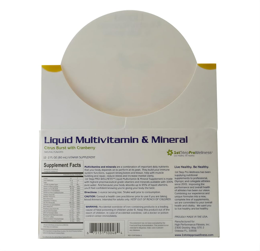 1st Step for Energy Liquid Multivitamin Citrus - 24 Fl Oz - image 4