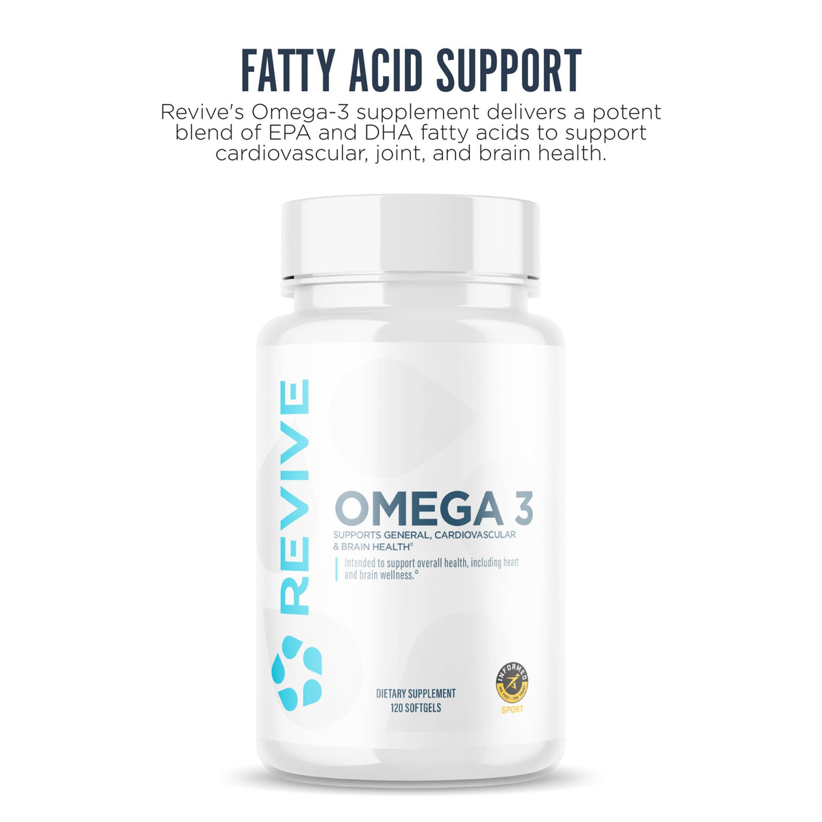 Revive MD Omega 3 Fish Oil Supplements - 120 Softgels - image 3
