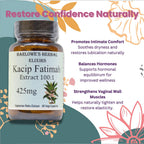 Barlowe's Herbal Elixirs Kacip Fatimah 100:1 Extract - 60 Vegan Capsules - image 3